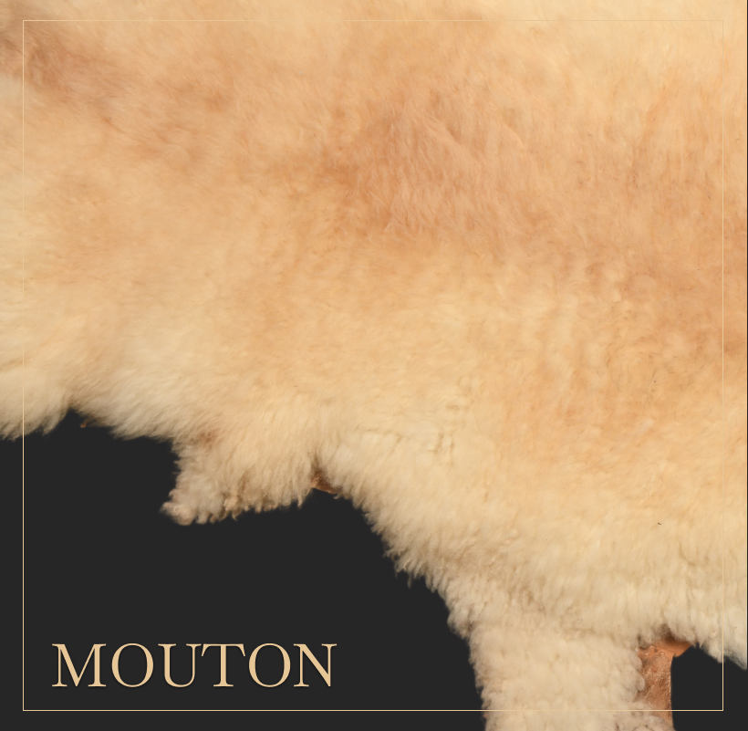 Peau de mouton islandaise Taupe - design pour style d'intérieur Peau de mouton islandaise Taupe - design pour style d'intérieur