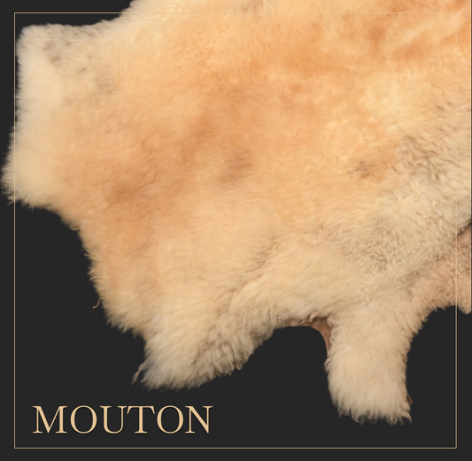 Peau de Mouton Beige Clair